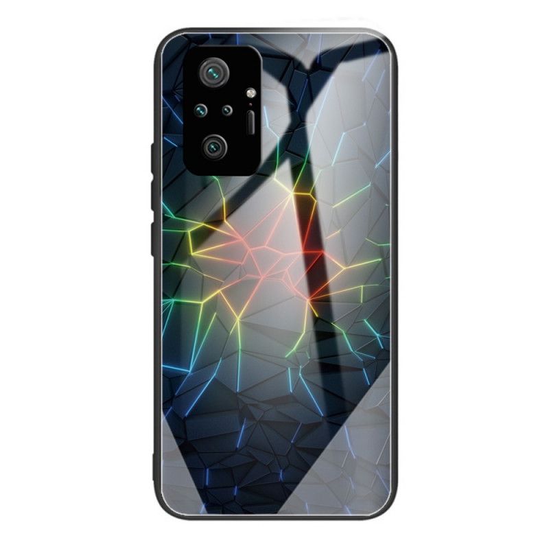 Deksel Til Xiaomi Redmi Note 10 Pro Herdet Glass Geometri