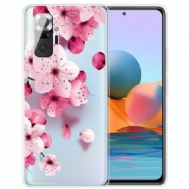 Deksel Til Xiaomi Redmi Note 10 Pro Små Rosa Blomster