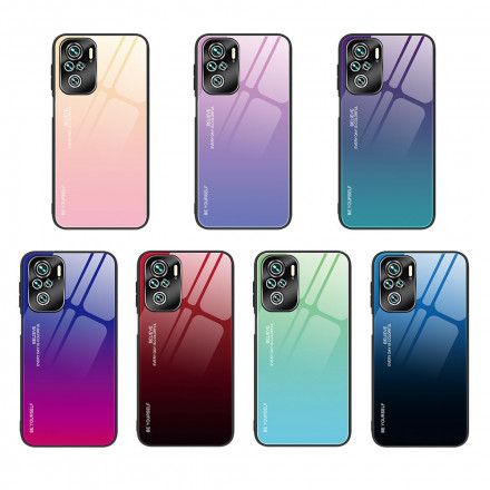 Deksel Til Xiaomi Redmi Note 10 Pro Vær Deg Selv Herdet Glass