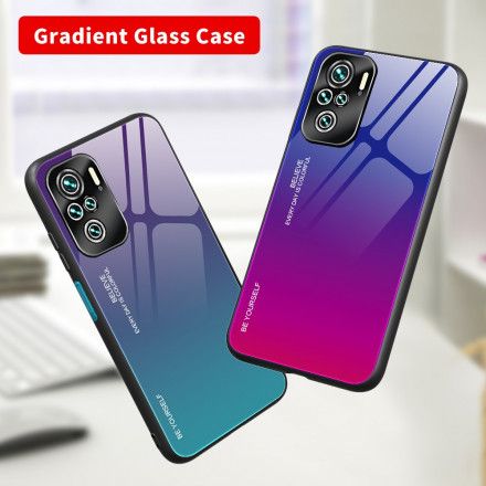 Deksel Til Xiaomi Redmi Note 10 Pro Vær Deg Selv Herdet Glass