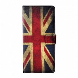 Folio Deksel Til Xiaomi Redmi Note 10 Pro Englands Flagg