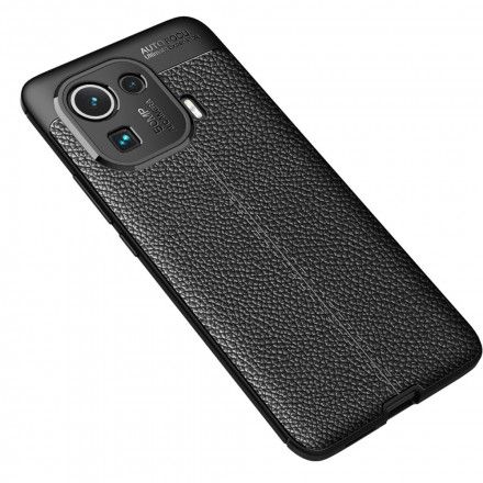 Deksel Til Xiaomi Mi 11 Pro Dobbellinje Litchi-skinneffekt