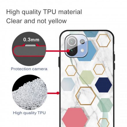 Deksel Til Xiaomi Mi 11 Pro Premium Marmor