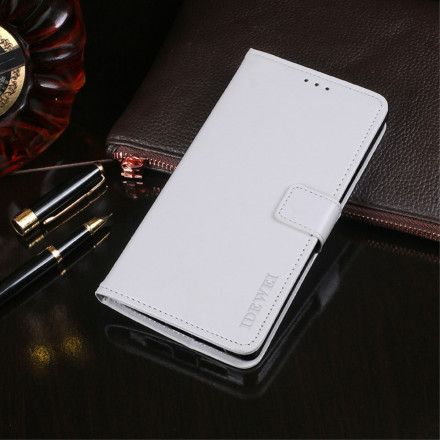Folio Deksel Til Xiaomi Mi 11 Pro Imitert Skinn Idewei