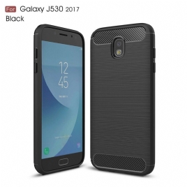 Deksel Til Samsung Galaxy J5 2017 Børstet Karbonfiber