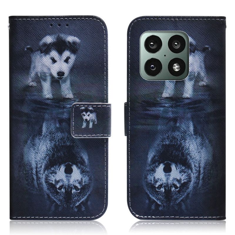 Folio Deksel Til OnePlus 10 Pro 5G Ernesto The Wolf
