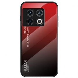 Mobildeksel Til OnePlus 10 Pro 5G Hei Herdet Glass