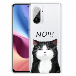 Deksel Til Xiaomi Mi 11i 5G / Poco F3 Katten Som Sier Nei