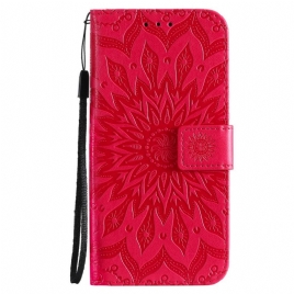 Folio Deksel Til Xiaomi Mi 11i 5G / Poco F3 Solblomst