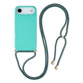 Deksel iPhone Air Med Silikonsnor Og Hvetestrå Beskyttelse Deksel