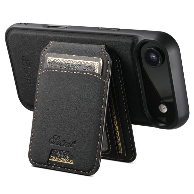 Deksel iPhone Air Mobildeksel Magsafe Kompatibel Med Stativ Og Avtakbar Kortholder