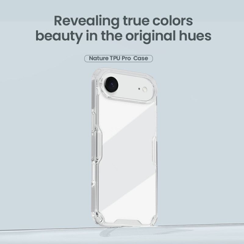 Deksel iPhone Air Nillkin Nature Pro-serien Klar