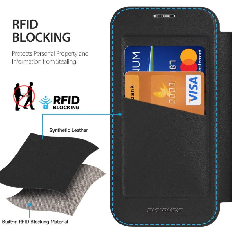 Folio Deksel iPhone Air Magsafe Skin X Pro-serien Dux Ducis