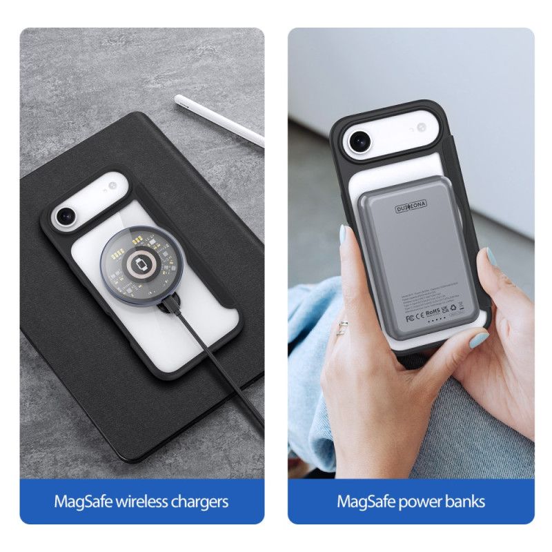 Folio Deksel iPhone Air Magsafe Skin X Pro-serien Stativ Dux Ducis Beskyttelse Deksel