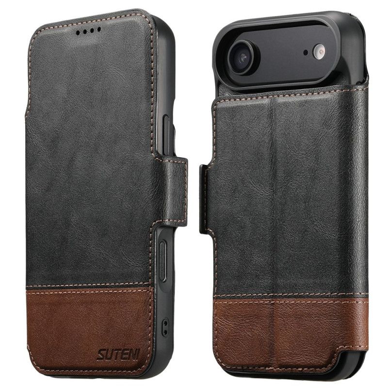 Folio Deksel iPhone Air Magsafe Tofarget Avtakbart Deksel Suteni