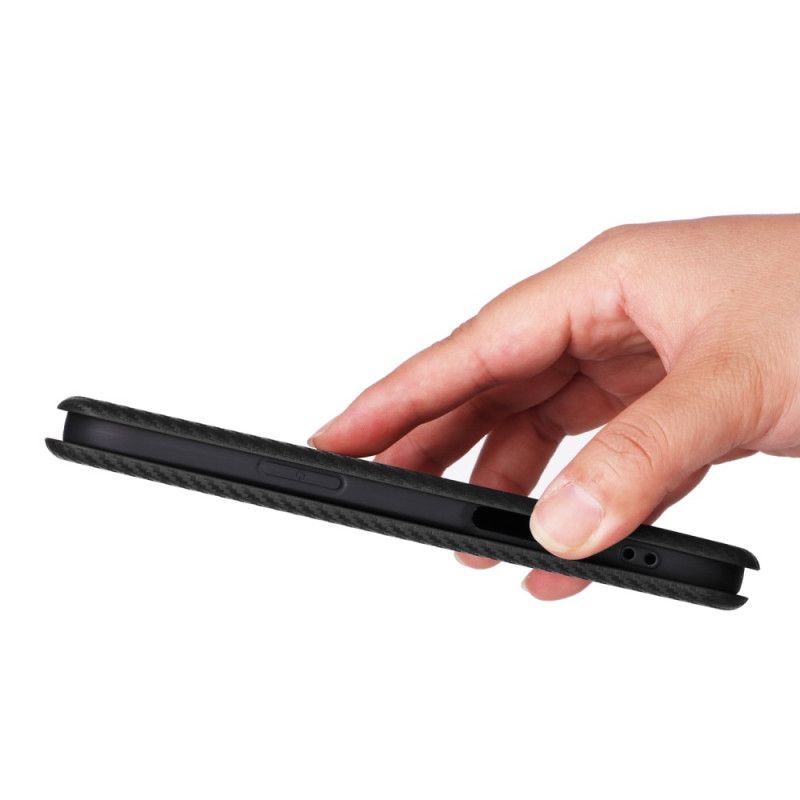 Folio Deksel Lær iPhone Air Mobildeksel Karbonfiber