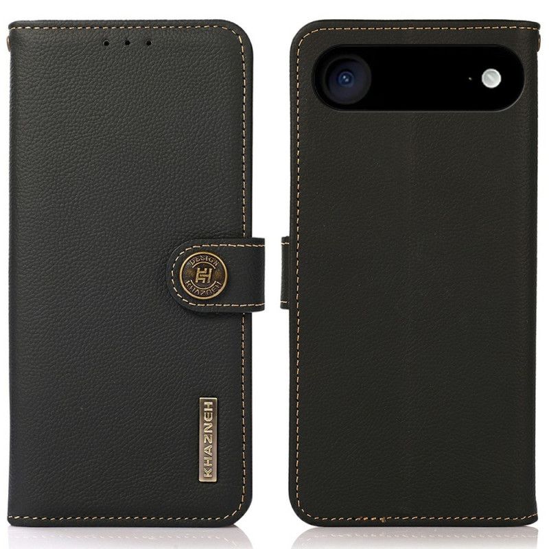 Lærdeksel Folio Deksel iPhone Air Klassisk Khazneh