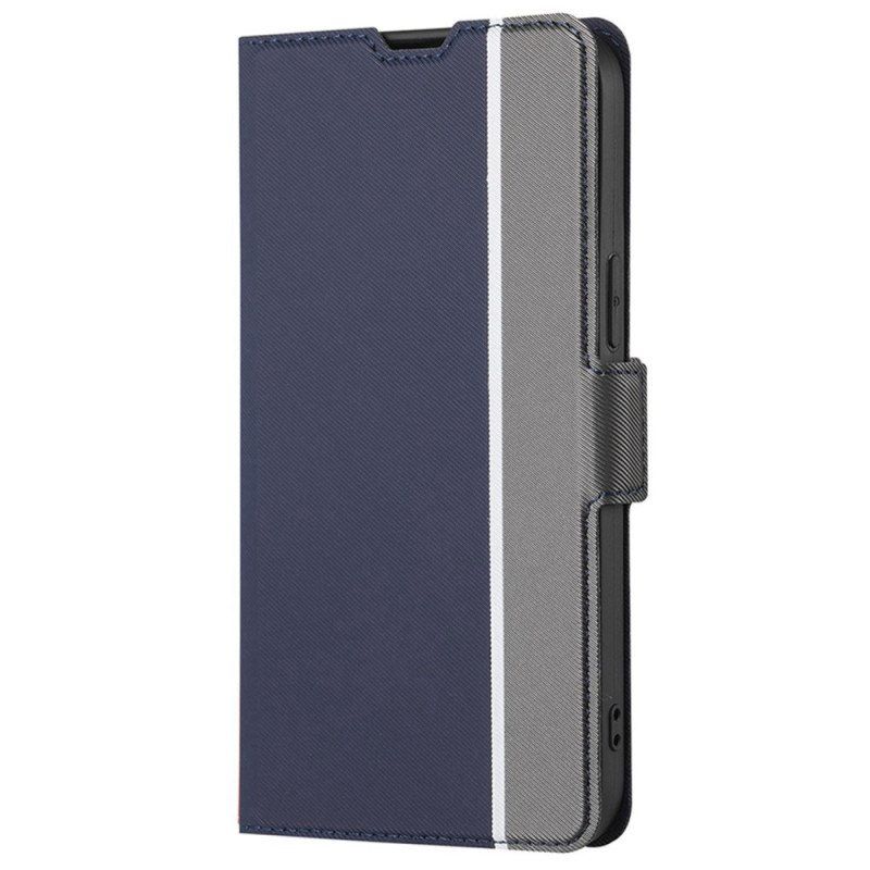 Folio Deksel Til Poco X5 5G Ultra Fin Bicolor