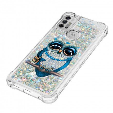 Deksel Til Moto G10 / G30 Frøken Glitterugle