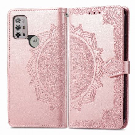 Folio Deksel Til Moto G10 / G30 Middelaldermandala