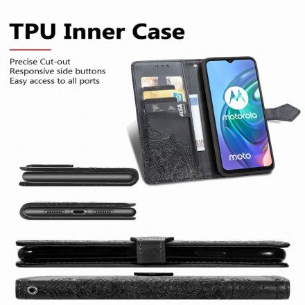Folio Deksel Til Moto G10 / G30 Middelaldermandala
