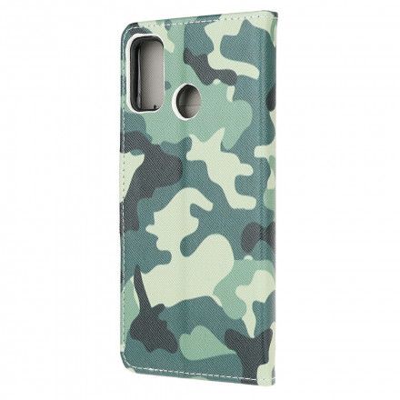 Folio Deksel Til Moto G10 / G30 Militær Kamuflasje