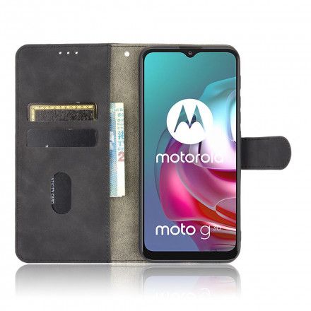 Folio Deksel Til Moto G10 / G30 Skin-touch