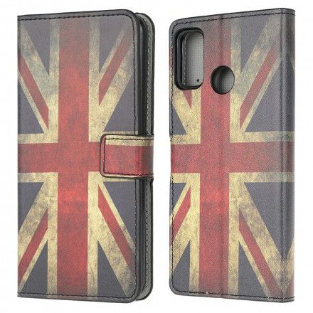 Lærdeksel Til Moto G10 / G30 Englands Flagg