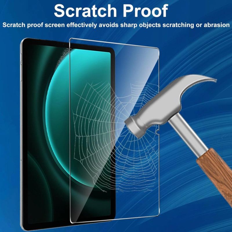 Deksel Samsung Galaxy Tab S10 Fe Mobildeksel Gjennomsiktig Med 2 Skjermbeskyttere I Herdet Glass