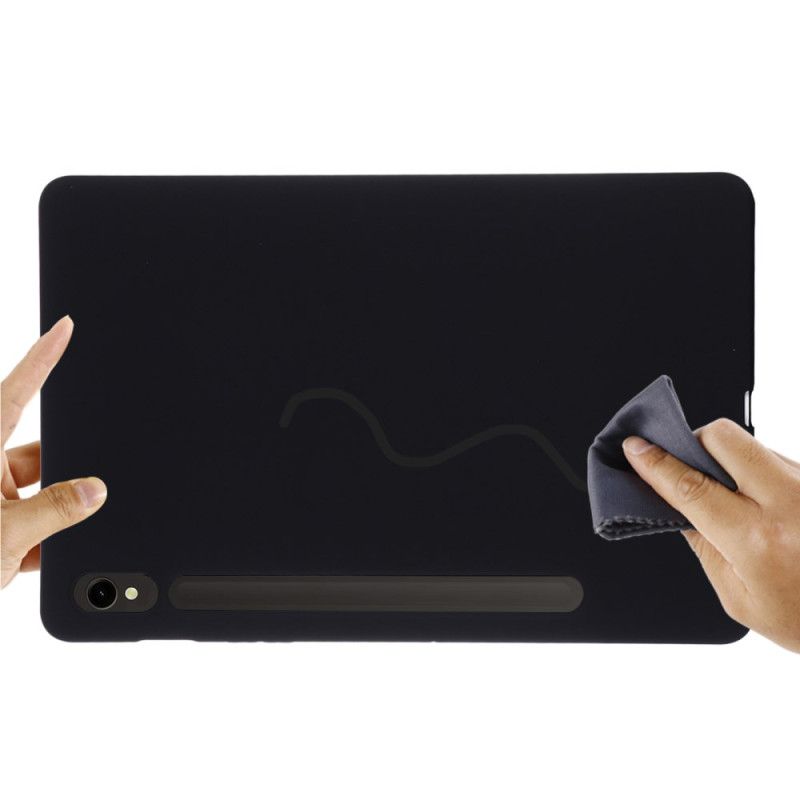 Deksel Samsung Galaxy Tab S10 Fe Ripebestandig Silikon