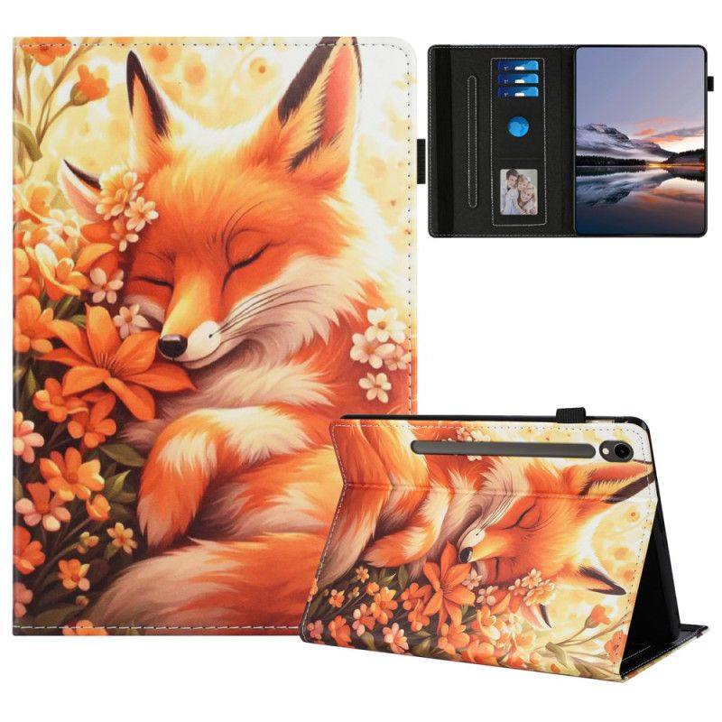 Etui Samsung Galaxy Tab S10 Fe Blomsterrev