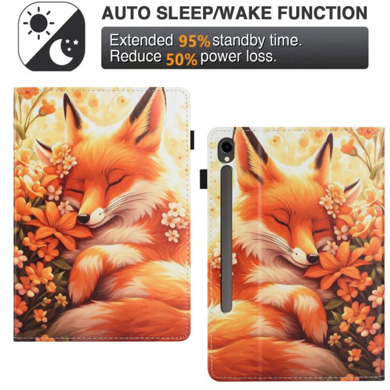 Etui Samsung Galaxy Tab S10 Fe Blomsterrev