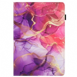 Etui Samsung Galaxy Tab S10 Fe Marmorånd Beskyttelse Deksel