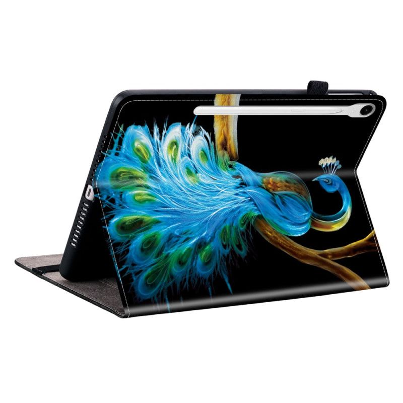 Etui Samsung Galaxy Tab S10 Fe Påfugldesign