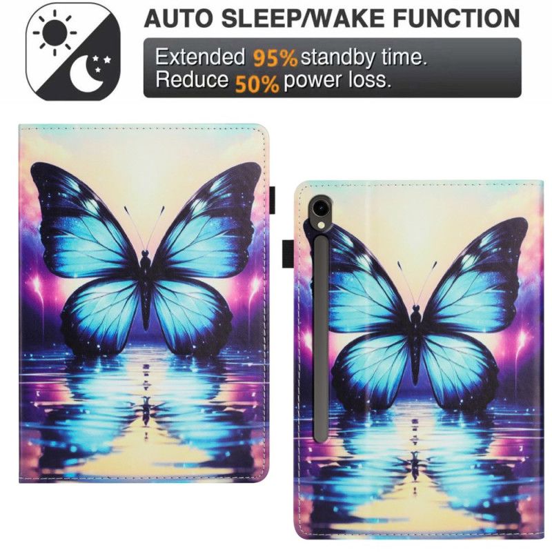 Etui Samsung Galaxy Tab S10 Fe Sommerfugl