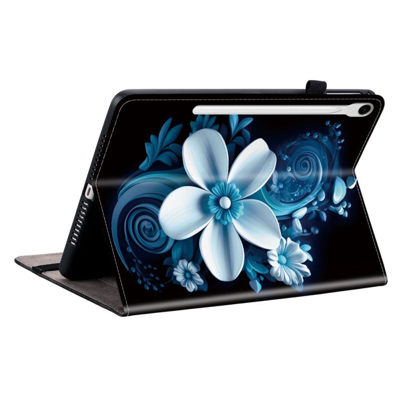 Etui Samsung Galaxy Tab S10 Fe Svart Orkidé Beskyttelse Deksel