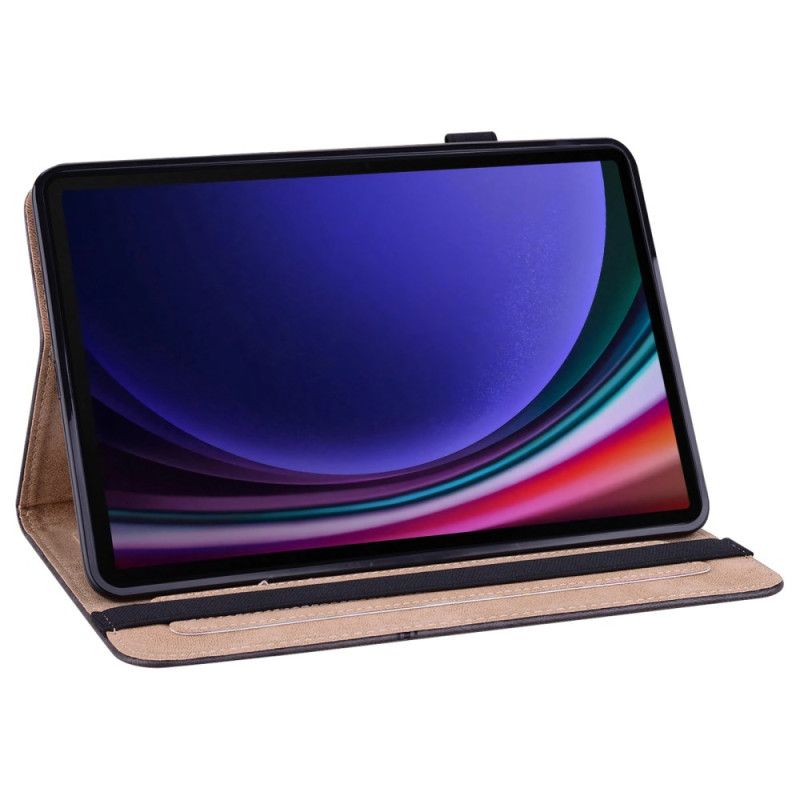 Folio Deksel Samsung Galaxy Tab S10 Fe Retro Beskyttelse Deksel