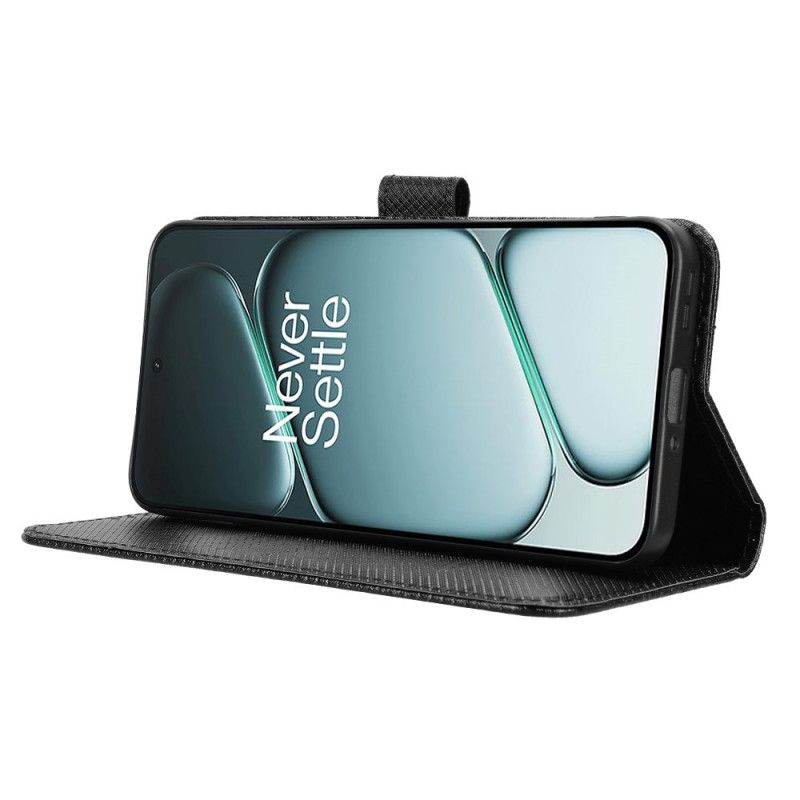 Folio Deksel Oneplus 15r Diamanttekstur