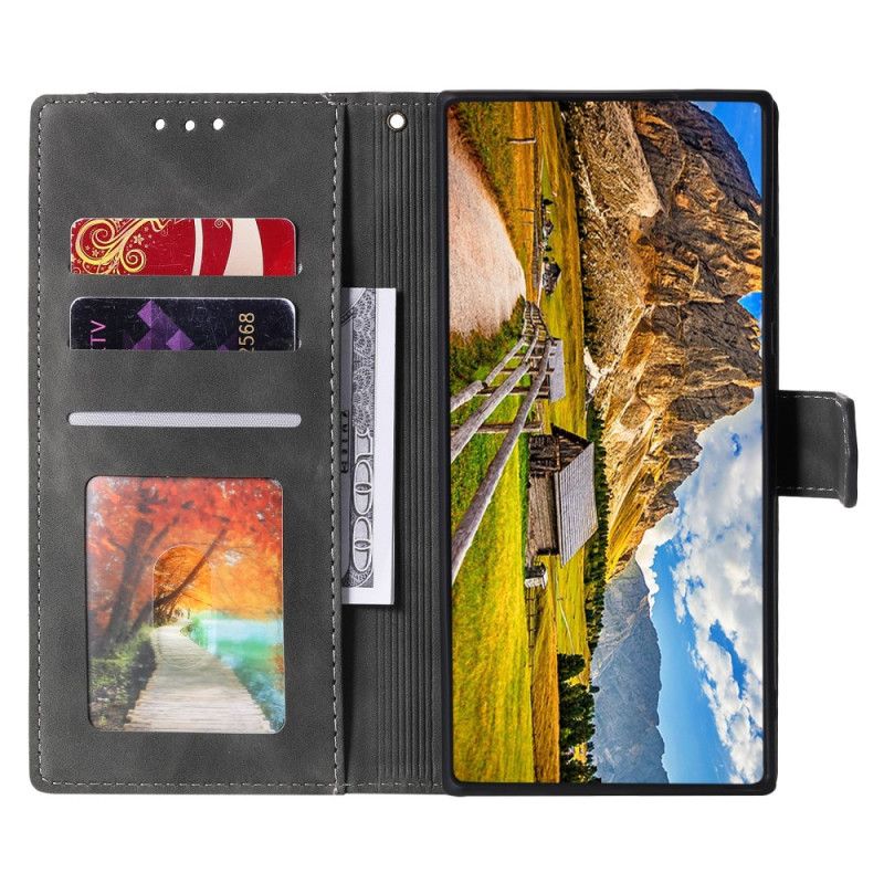 Folio Deksel Oneplus 15r Lommebok Med Retrostropp