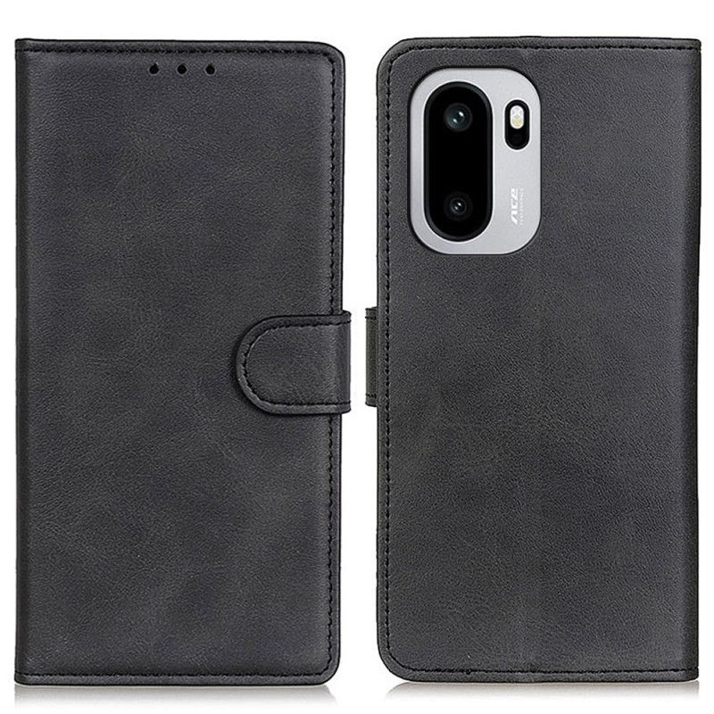 Folio Deksel Oneplus 15r Matt Kunstskinn