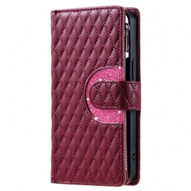 Folio Deksel Til Oneplus 15r Lommebok Med Paljetter