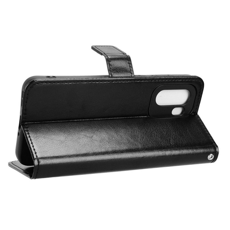 Lærdeksel Folio Deksel Oneplus 15r Mobildeksel Prangende Kunstskinn