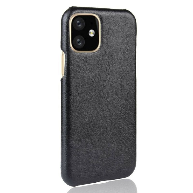 Deksel Til iPhone 11 Pro Lichi Skinneffekt