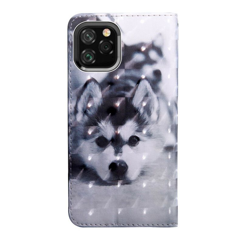 Folio Deksel Til iPhone 11 Pro Gustave The Dog
