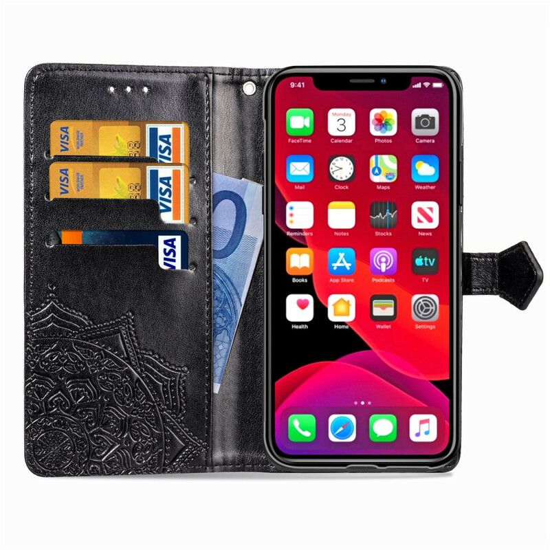 Folio Deksel Til iPhone 11 Pro Middelaldermandala
