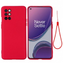 Deksel Til OnePlus 8T Flytende Silikon Med Snor