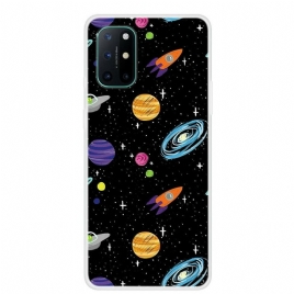 Deksel Til OnePlus 8T Planet Galaxy