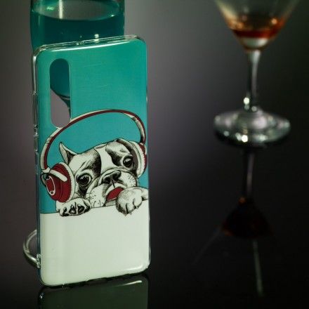 Deksel Til Huawei P30 Fluorescerende Hund