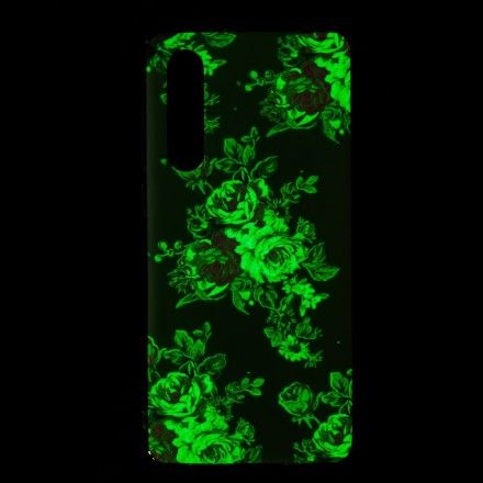 Deksel Til Huawei P30 Fluorescerende Liberty-blomster
