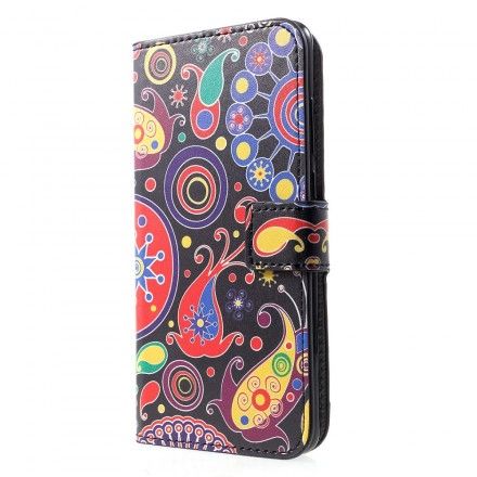 Folio Deksel Til Huawei P30 Galaxy Design